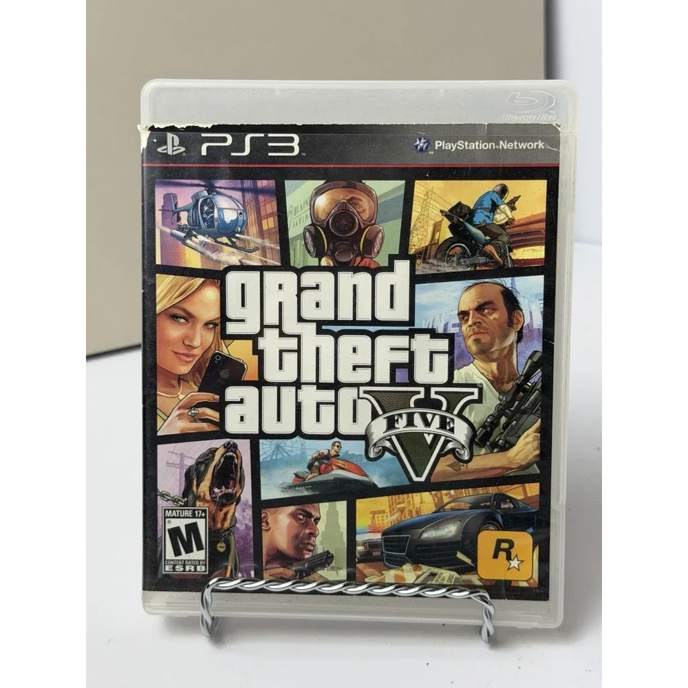 Grand Theft Auto V 5 PS3 (PlayStation 3, 2013)